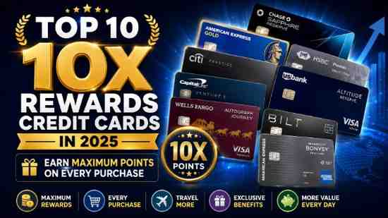 Top 10x Rewards Credit Cards in 2025 Earn Maximum Points on Every Purchase